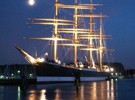 Det flotte skib Passat, hvor der blev holdt banquet lørdag aften.